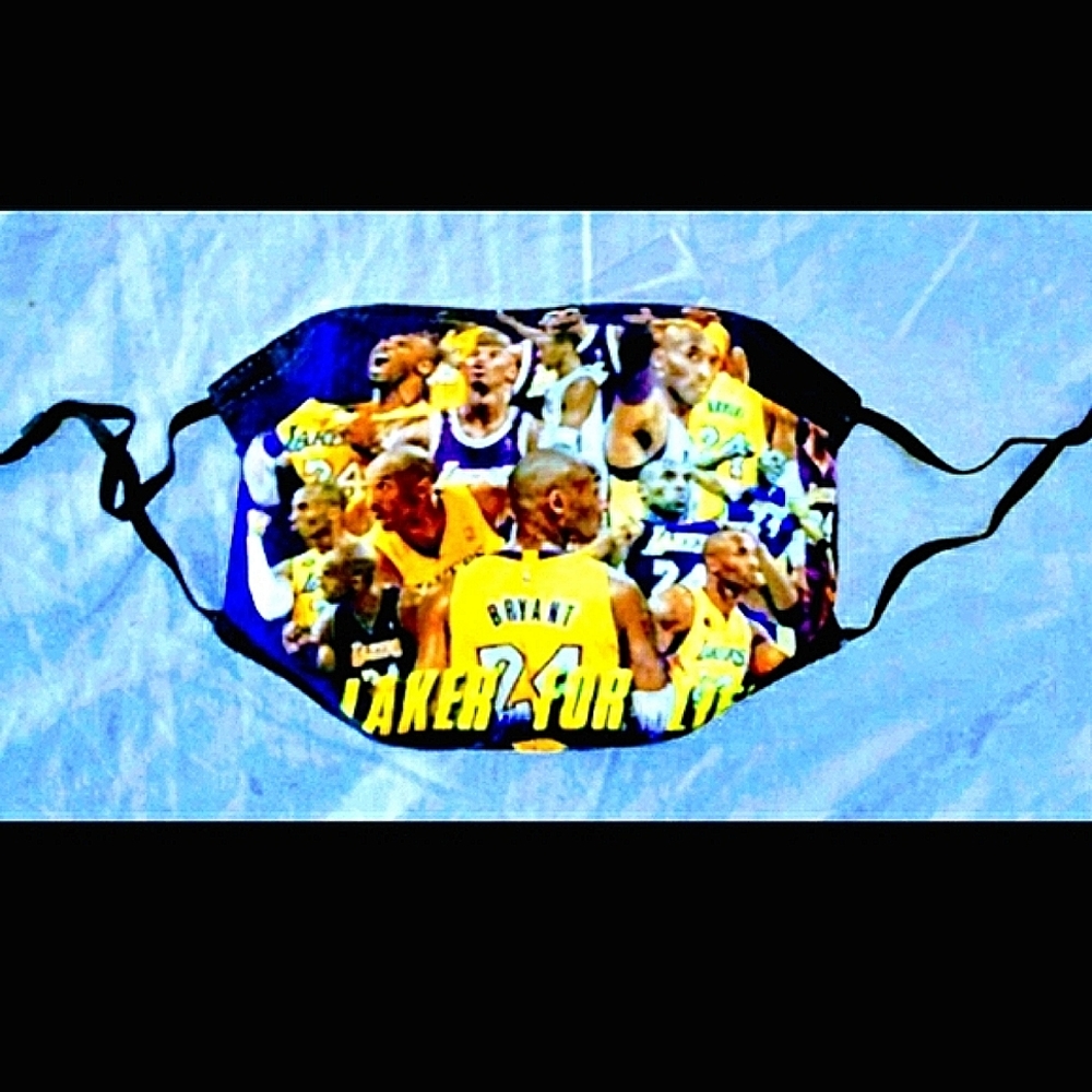2020 Hall of Fame Inductee Kobe Bryant Mask - Picture 3 of 6